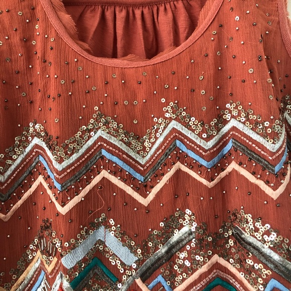 Anthropologie sequin tank - Picture 2 of 6